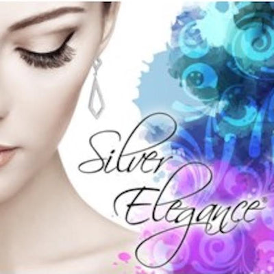 Silver Elegance-CZ Silver Infinity w/ Heart Necklace (SESP668)
