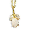Black Hills Gold Opal Necklace (G2198OP)