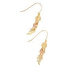 Black Hills Gold Feather Earrings