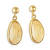 Black Hills Gold Elk Ivory Willow Creek Earrings (IS30070 / I30070 / I430070)