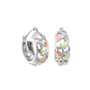 Black Hills Gold Sterling Silver Hoop Earrings (2MRL01614)