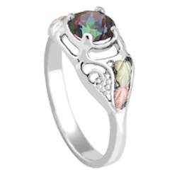 Black hills gold mystic fire topaz ring deals
