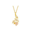 Black Hills Gold Leaf Necklace (G2289)
