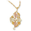 Black Hills Gold Leaf Necklace (G2004)