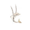 Black Hills Gold Dolphin Necklace (MR2587)