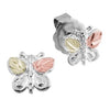 Black Hills Silver Butterfly Earrings