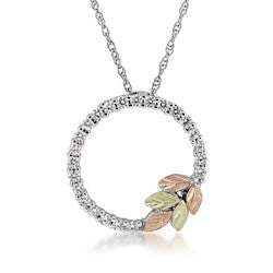 Eternity's Blossom Photo Necklace Rose Gold