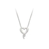 Black Hills Gold Sterling Silver Heart Necklace (STLPE5007X)