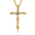 Black Hills Gold Cross Necklace
