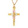 Black Hills Gold Cross Necklace (GL03595)
