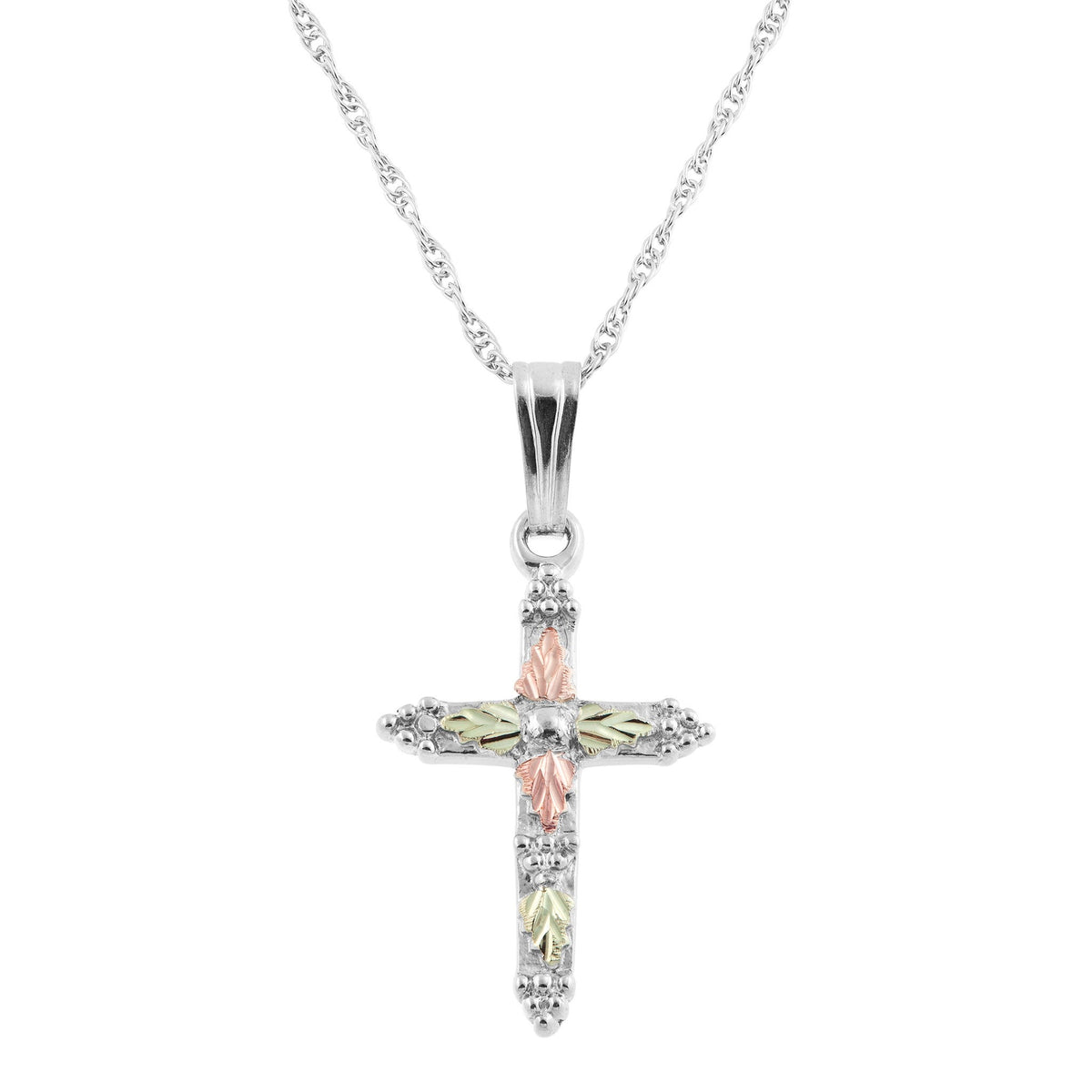 Black Hills Gold Cross Necklace