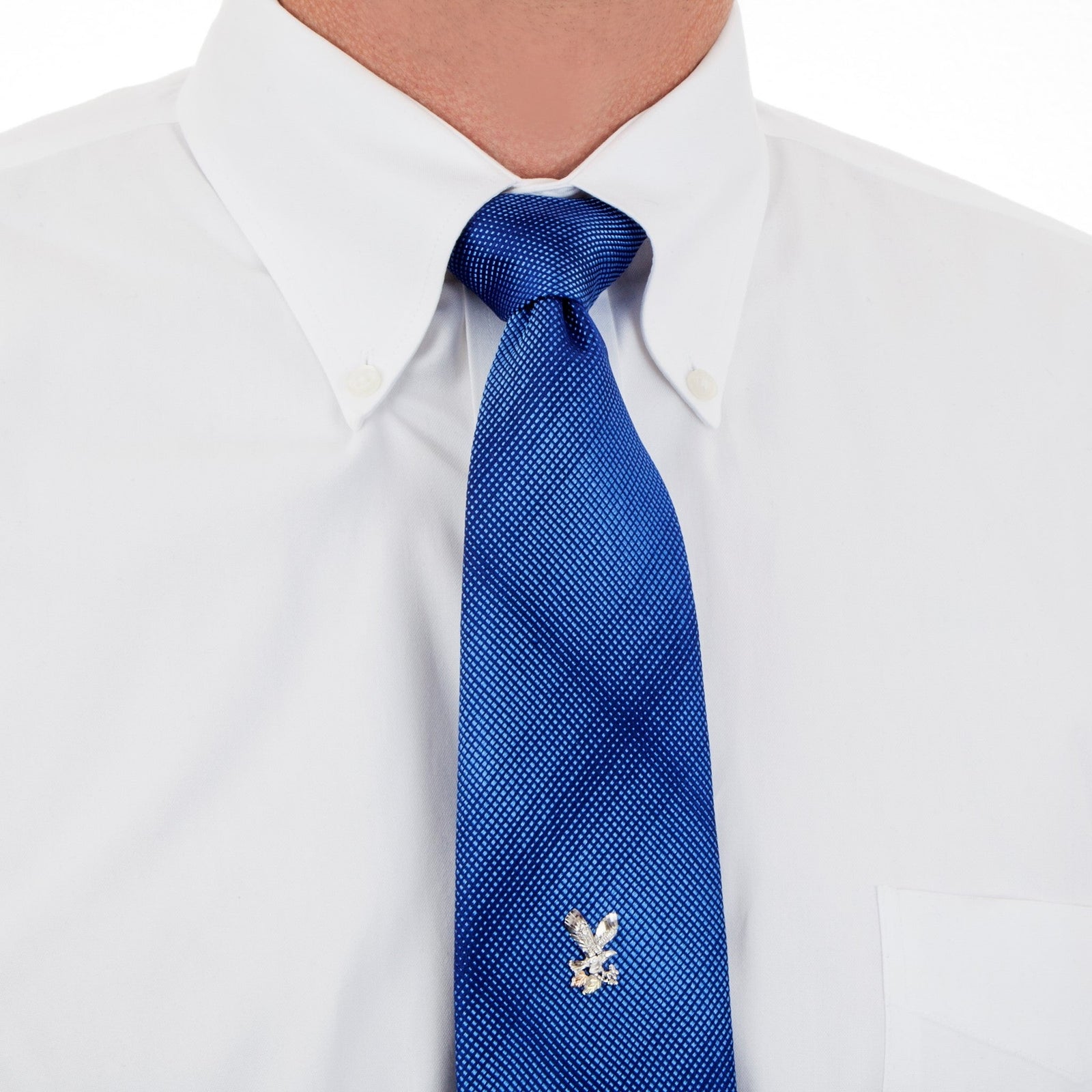 Black Hills Gold Silver Eagle Pin