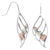Black Hills Gold Dangle Leaf Earrings