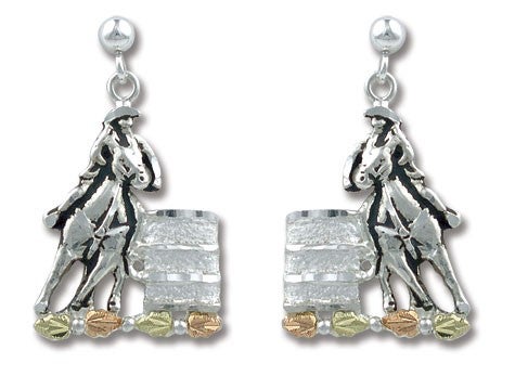 Silver Barrel Racer Necklace