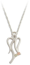 Black Hills Gold Ladies Silver Angel Necklace (MRLPE1049/MRLPE1156/MRLPE964)