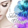Silver Elegance Sterling Silver Diamond Heart Necklace (EESP202D)