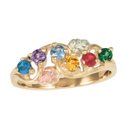 Black Hills Gold Mother&#39;s Ring - 1 to 6 stones