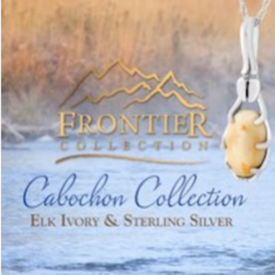 Black Hills Gold Elk Ivory Necklace (IS20412CC)