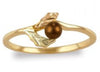 Gold Pearl Rings