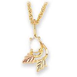 Black Hills Gold Opal Necklace (G2276OP)
