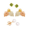 Black Hills Gold Birthstone Earrings (G3387SY)