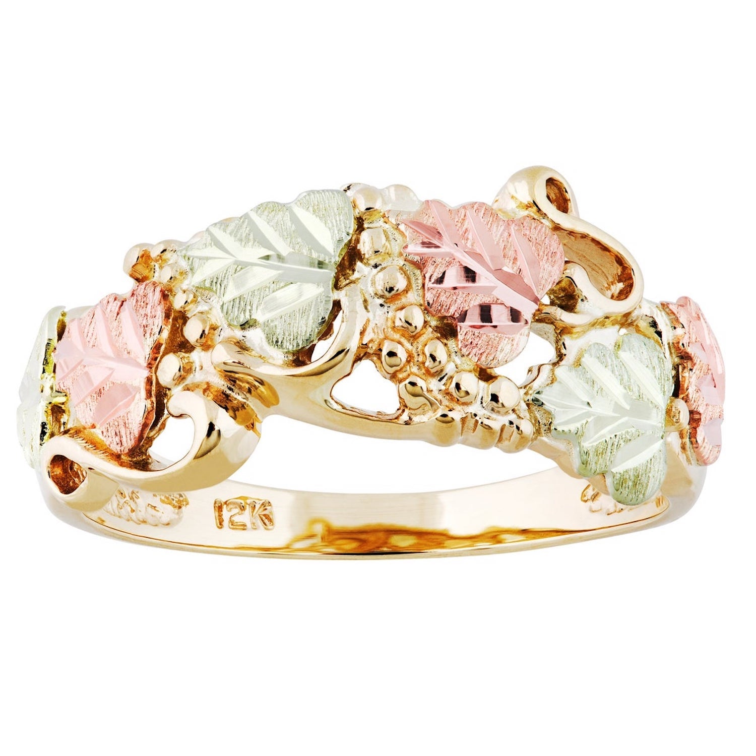 Black Hills Gold Ladies Leaf Ring - Jewelry Black Hills Gold
