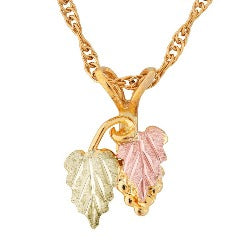 Gold Leaf Necklace - Jewelry Black Hills Gold