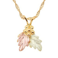 Gold Leaf Necklace (2GLPE439)