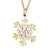 Black Hills Gold Snowflake Necklace