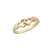 Black Hills Gold Double Heart Ring