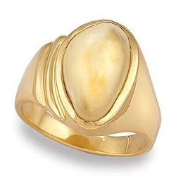 Men&#39;s Elk Ivory Ring - Yellowstone