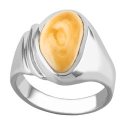 Men's Elk Ivory Ring - Yellowstone