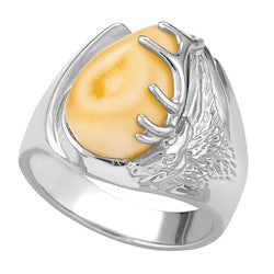 Men's Elk Ivory Ring - Bighorn