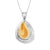 Black Hills Gold Elk Ivory Aspen Necklace