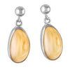Black Hills Gold Elk Ivory Willow Creek Earrings (IS30070 / I30070 / I430070)