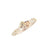 Black Hills Gold Silver Ladies Leaf Ring