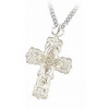 Black Hills Gold Sterling Silver Men's Cross Necklace (MR2368)