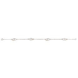 Black Hills Silver Heart Anklet