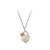 Black Hills Gold or Sterling Silver Rose Opal Necklace