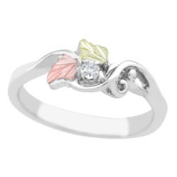 Silver Diamond Ring