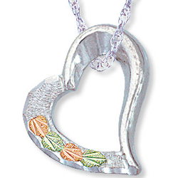 Black Hills Silver Heart Necklace