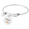 Silver Hope Bracelet