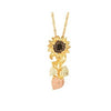 Black Hills Gold Sunflower Necklace (G20078)