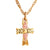 Black Hills Gold Cross Necklace