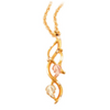 Black Hills Gold Leaf Necklace (G2756)