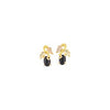 Black Hills Gold Onyx Earrings