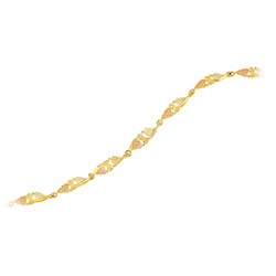 Black Hills Gold Leaf Bracelet