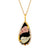 Black Hills Gold or Silver Black Onyx Necklace