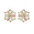 Black Hills Gold Floral Star Earrings