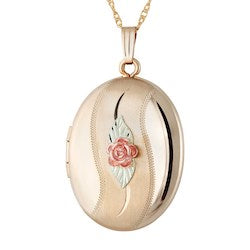 Black Hills Gold Oval Locket